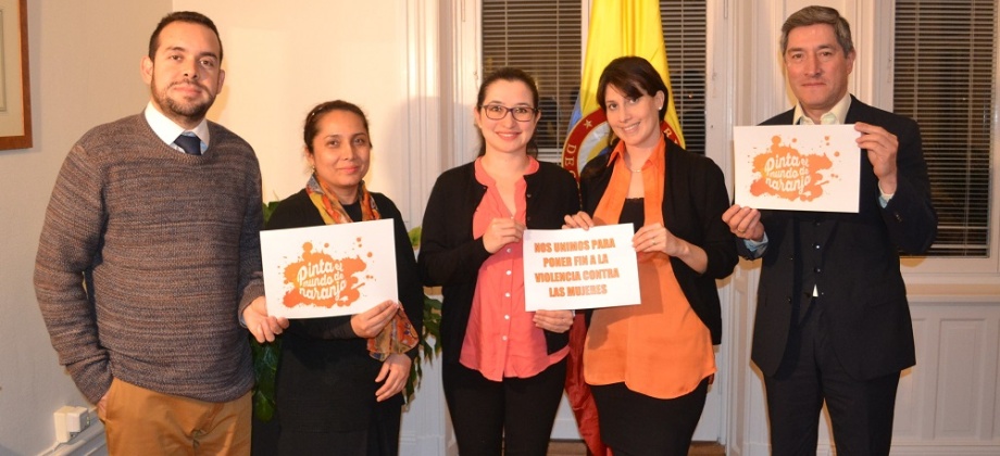 El Consulado de Colombia en Estocolmo se une a la conmemoración del Día Internacional de la Eliminación de la Violencia Contra las Mujeres