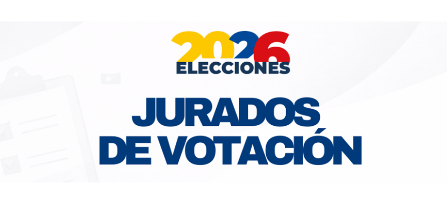 Convocatoria: jurados de votación Elecciones 2026