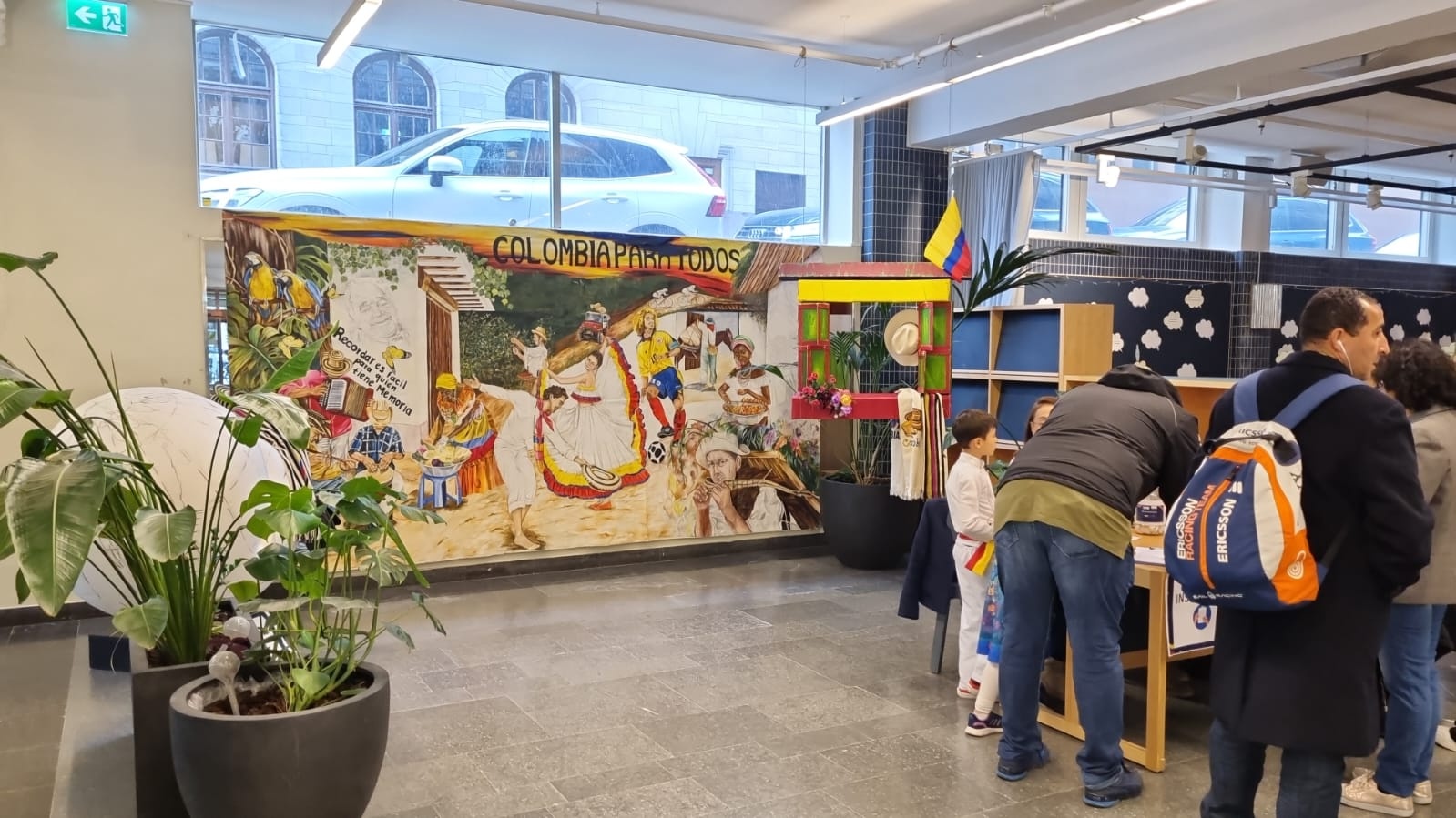 La sección consular de la Embajada de Colombia en Estocolmo celebra el Día nacional del colombiano migrante