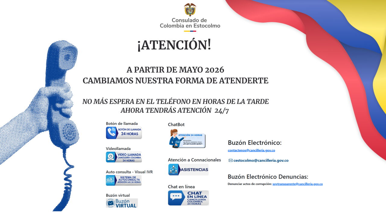 Los canales de atención de Cancillería son 24/7
