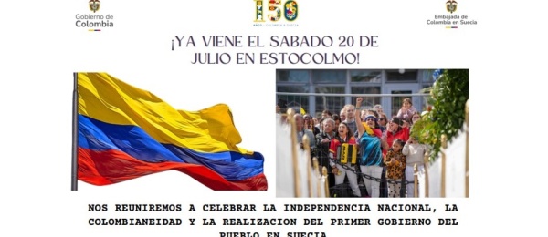 ¡Ya viene el 20 de Julio en Estocolmo!