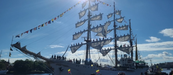 Exitoso arribo del Buque Escuela ARC Gloria a Estocolmo